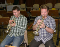 Spatzen im Studio fr die CD